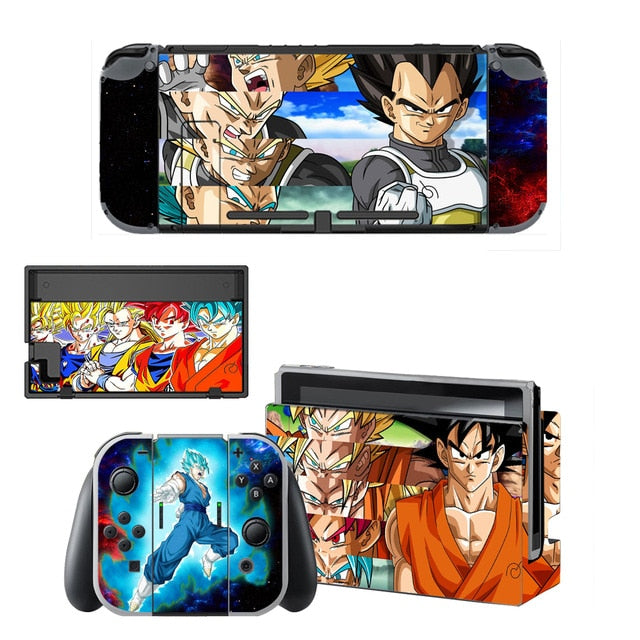 Sticker Switch Goku & Vegeta Transformations