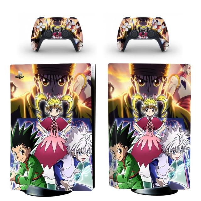 Sticker PS5 Hunter x Hunter Greed Island Console &amp; Manette