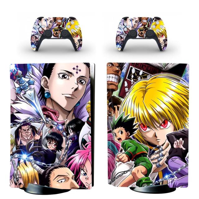 Sticker PS5 "Brigade Fantôme" Hunter x Hunter Console &amp; Manette