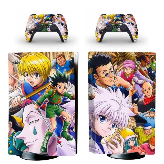 PS5-Aufkleber „Charaktere“ Hunter x Hunter Konsole &amp;amp; Controller