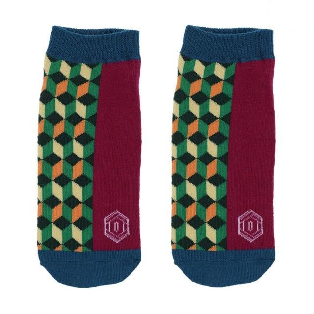 Chaussettes Demon Slayer Haori Giyu