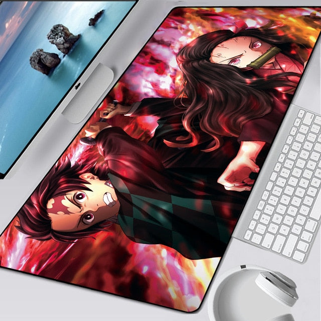 Tapis de Souris Demon Slayer Tanjiro &amp; Nezuko