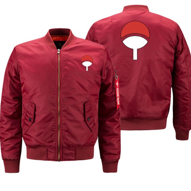 Chaqueta bomber roja Uchiha