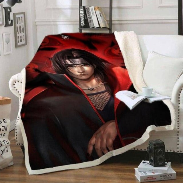 Plaid Itachi Uchiwa