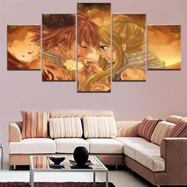 Tableau Lucy & Natsu
