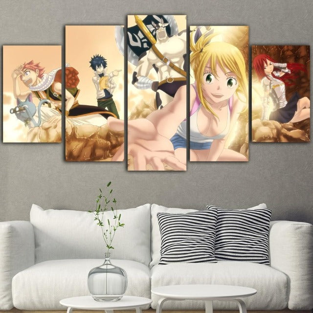 Cadre Géant Fairy Tail Lucy