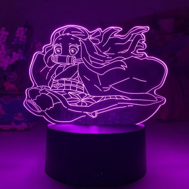 Lampada Nezuko Kamado dell'uccisore di demoni