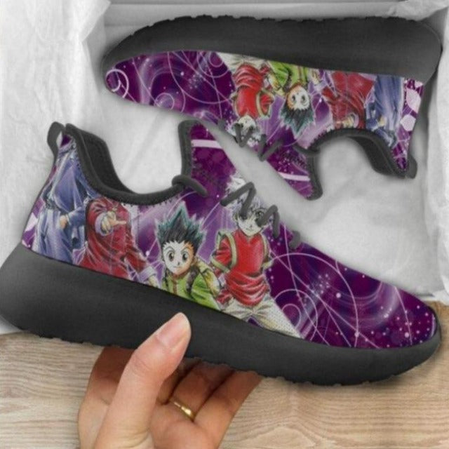 Scarpe chiuse Gon Freeccs Killua Zoldyck Hxh Scarpe da ginnastica Sneakers Adulto Uomo Donna