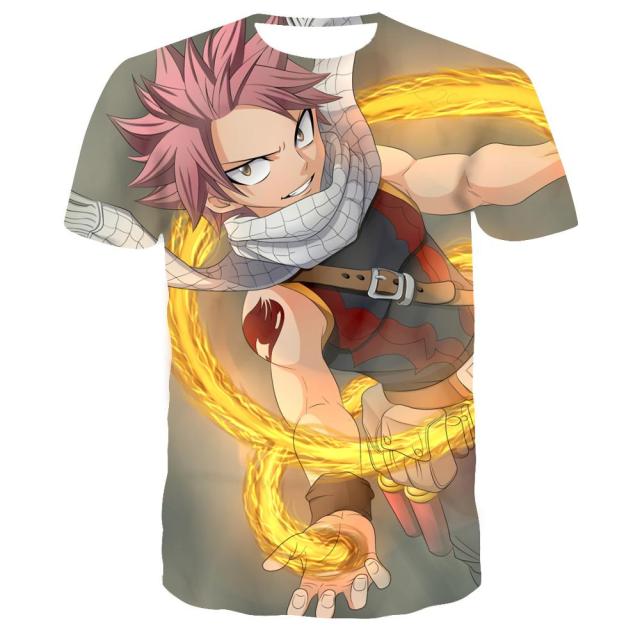 T-Shirt Enfant Fairy Tail Natsu