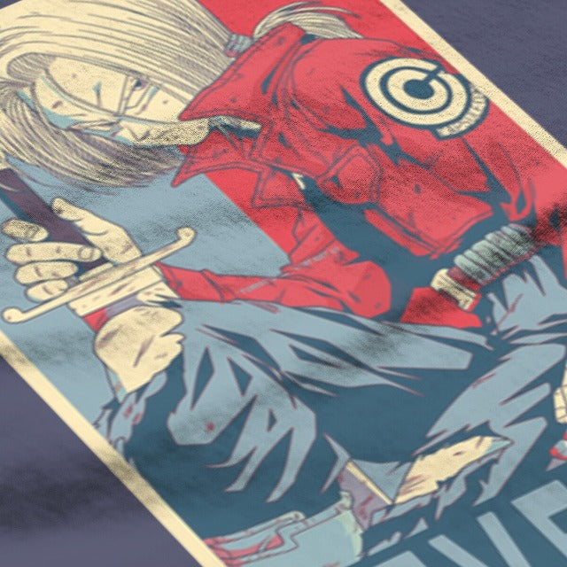 T-Shirt Maglietta Dragon Ball Z Trunks 6 Colori