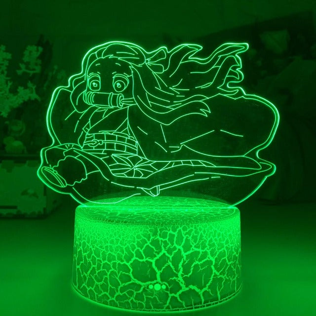 Lampada Nezuko Kamado dell'uccisore di demoni