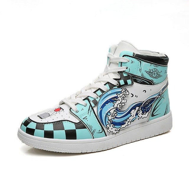 Sneakers Chiuse Demon Slayer Tanjiro Scarpe Sneakers Adulto Uomo Donna