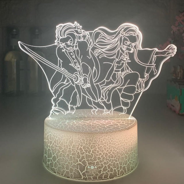 Dämonentöter Tanjiro &amp; Nezuko Lampe