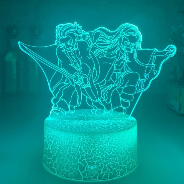 Dämonentöter Tanjiro &amp; Nezuko Lampe
