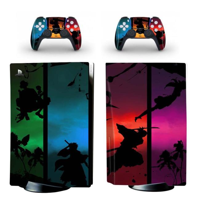 PS5 Aufkleber "Shinigamis" Bleach Konsole &amp;amp; Controller Sticker