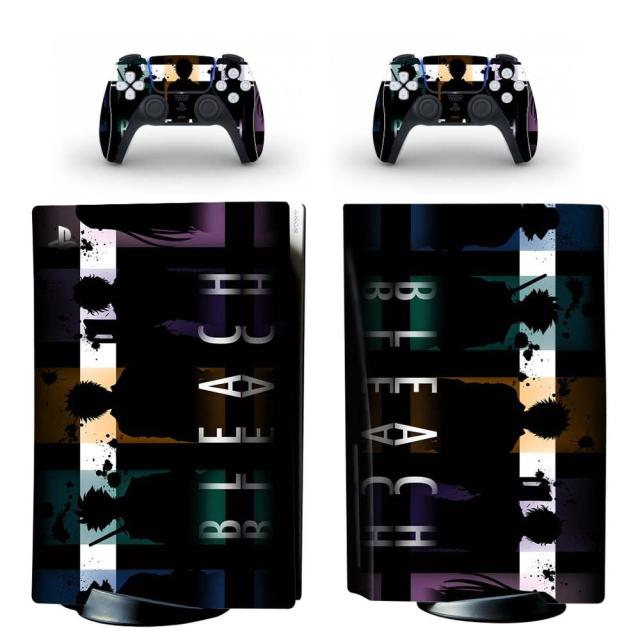 Sticker PS5 Bleach Autocollant Console & Manette
