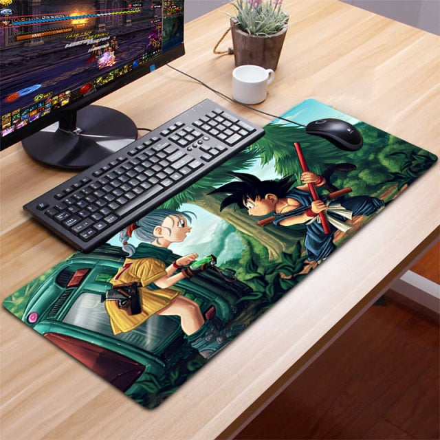 Tapis de Souris Bulma &amp; Goku