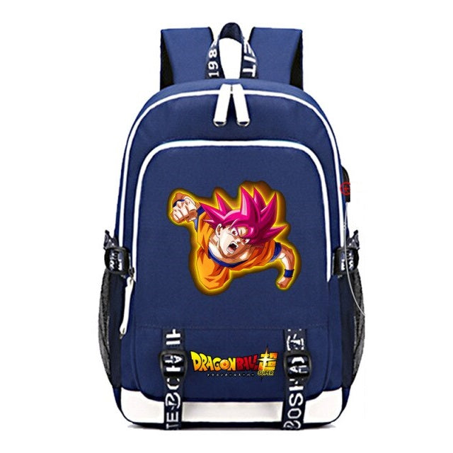 Goku SSJ Gott Rucksack DBZ Schultasche
