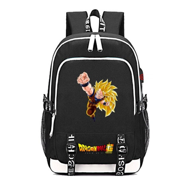 Goku Super Saiyan 3 Schultasche Dragon Ball Rucksack