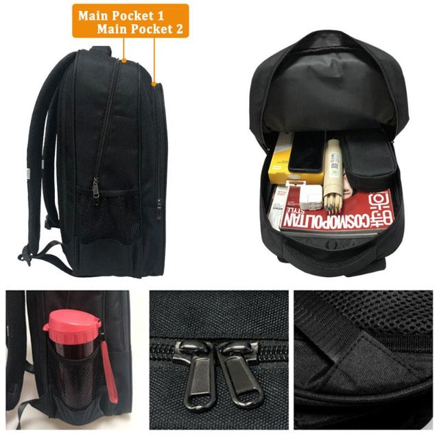 Cartable Hunter x Hunter Logo Gon Kirua