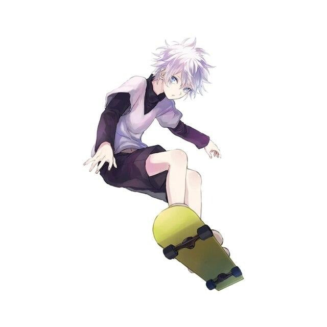 Sticker Killua Skateboard Hunter x Hunter