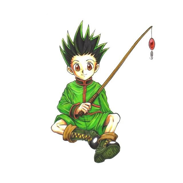 Sticker Gon Canne à Pêche Hunter x Hunter