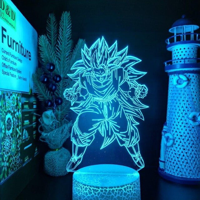 SSJ3 Goku Lampe