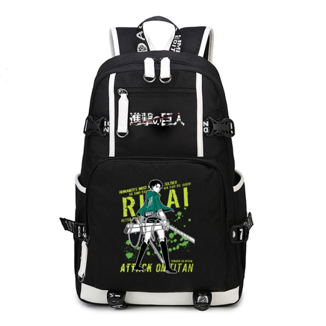 Cartable Rivai Attack on Titan Sac À Dos