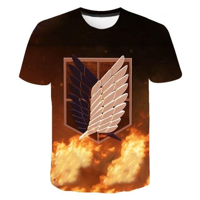 T-shirt Enfant Attack On Titan Shingekino Kyojin 