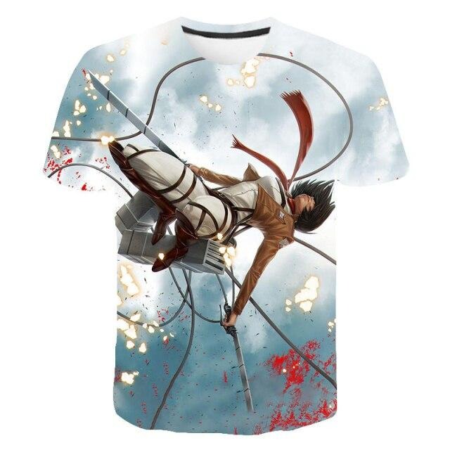 T-shirt Enfant Mikasa Ackerman