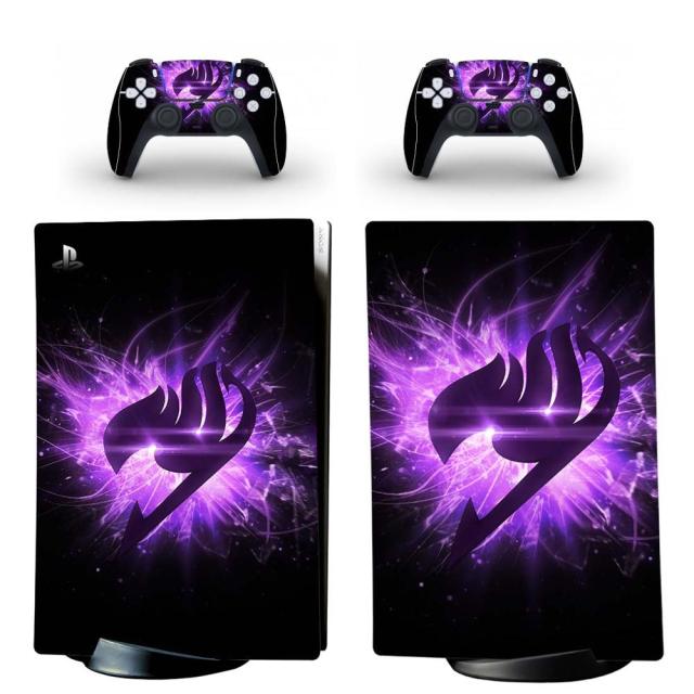 Adesivo PS5 Adesivo per console e controller "Fairy Tail".