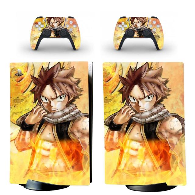 PS5-Aufkleber „Natsu Dragneel“ Fairy Tail Konsolen- und Controller-Aufkleber