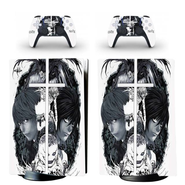 Sticker PS5 Death Note Autocollant Console &amp; Manette