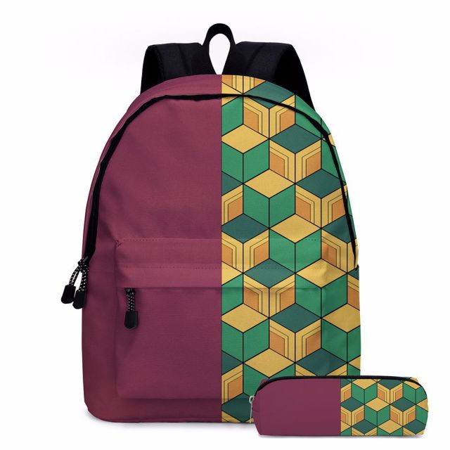 Sac avec Trousse Demon Slayer Giyu