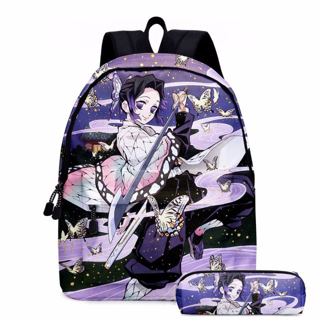 Sac avec Trousse Demon Slayer Shinobu