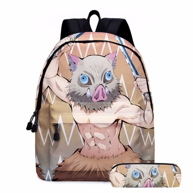 Sac avec Trousse Demon Slayer Inosuke