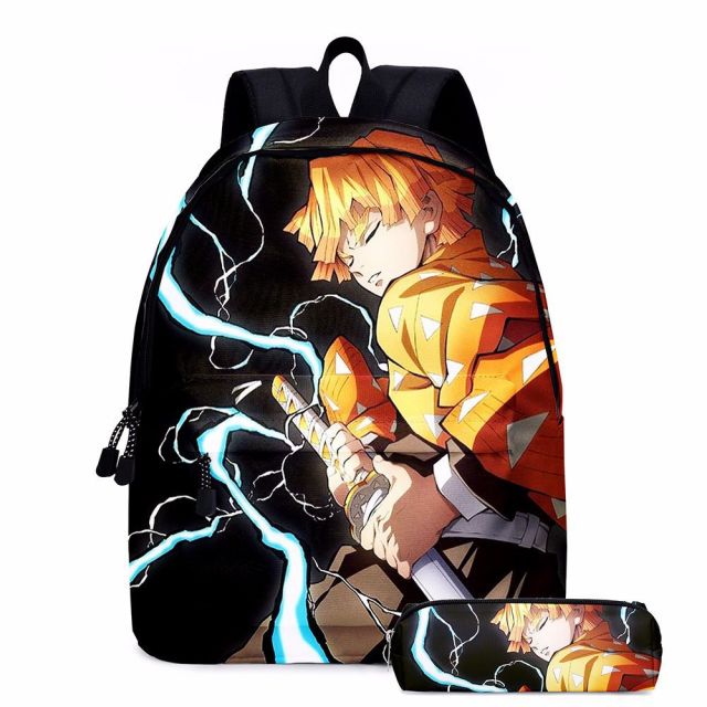 Sac avec Trousse Demon Slayer Zenitsu