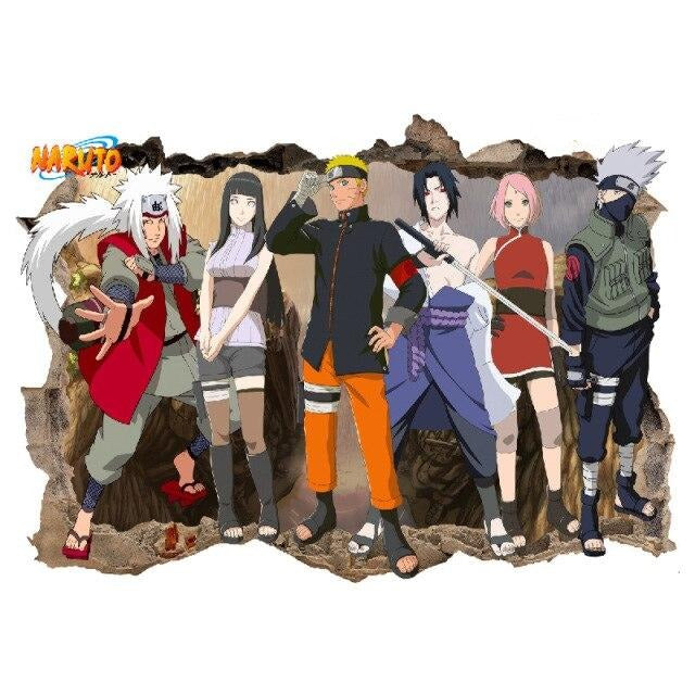 Naruto-Charaktere Sticker