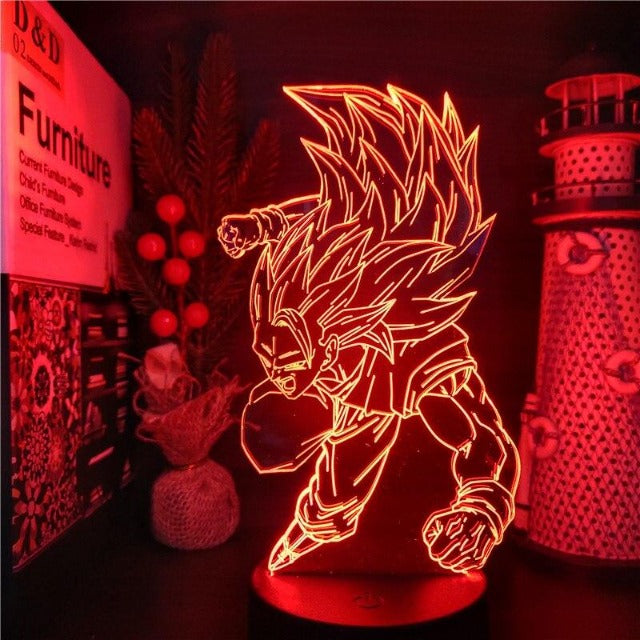 Lampada Goku SSJ3 Dragon Ball