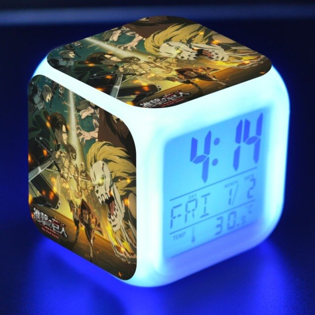 Réveil Attaque des Titans Saison 4