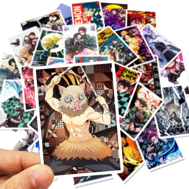 Demon Slayer Aufkleber 50 Stück