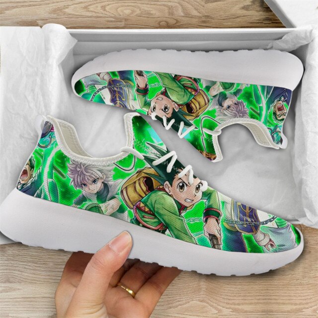 Scarpe chiuse Hunter x Hunter Gon Killua Scarpe da ginnastica Sneakers Adulto Uomo Donna