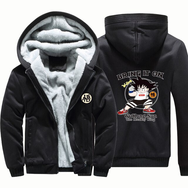 Veste Hiver Dragon Ball Goku Bring It On