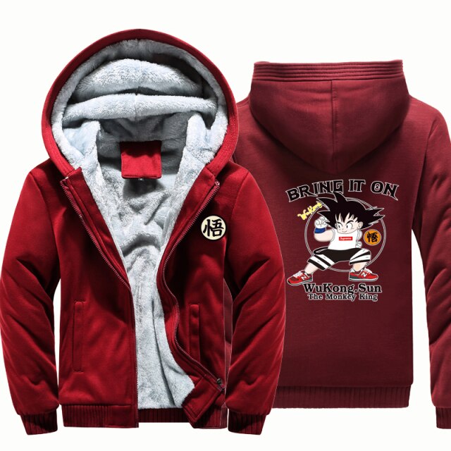 Veste Hiver Dragon Ball Goku Bring It On