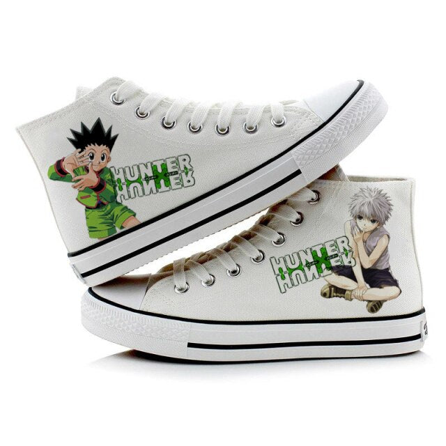 Chaussures Fermées Style Converse Hunter x Hunter Converses Sneakers Adulte Homme Femme
