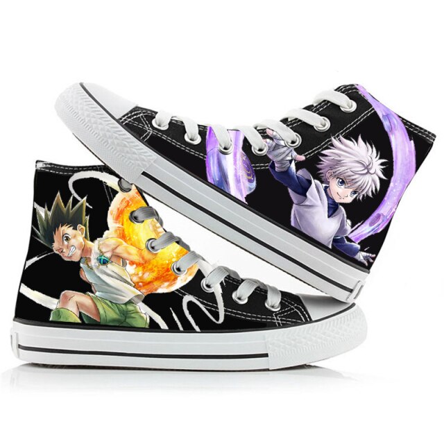 Scarpe Chiuse Gon e Killua Hunter x Hunter Converses Sneakers Adulto Uomo Donna