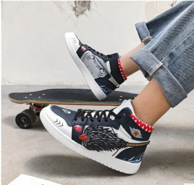 Chaussures Kisame Fermées Baskets Sneakers Homme Femme Adulte Manga Naruto