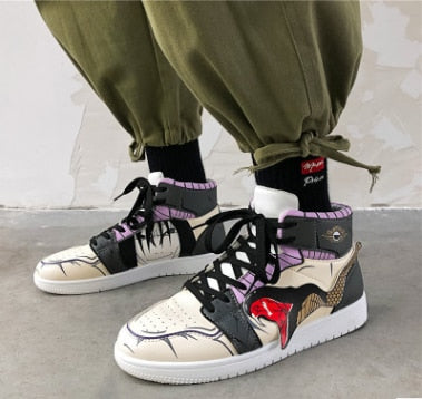 Chaussures Orochimaru Fermées Baskets Sneakers Homme Femme Adulte Manga Naruto