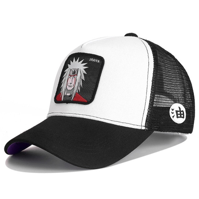 Casquette Jiraya Trucker Adulte Homme Femme Manga Naruto
