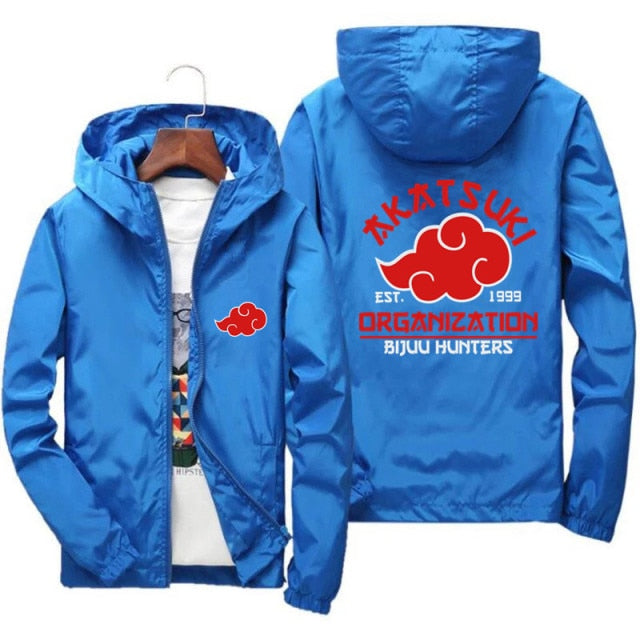 Akatsuki Hellblaue Jacke
